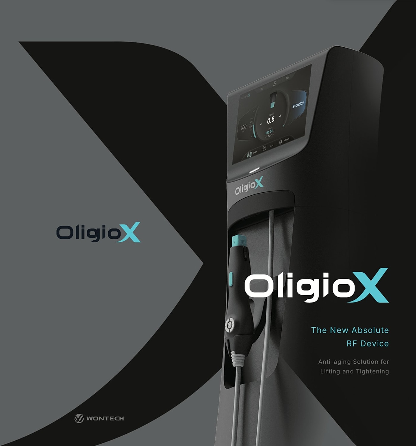 OligioX RF device for skin tightening